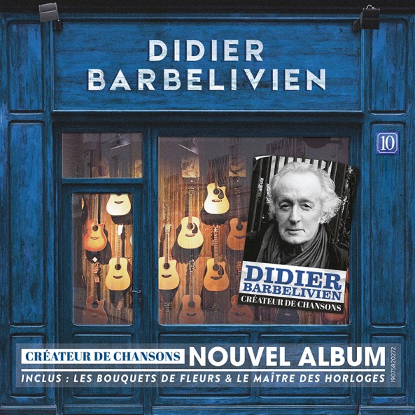 Didier Barbelivien - Créateur de chansons (Cover Album BD)